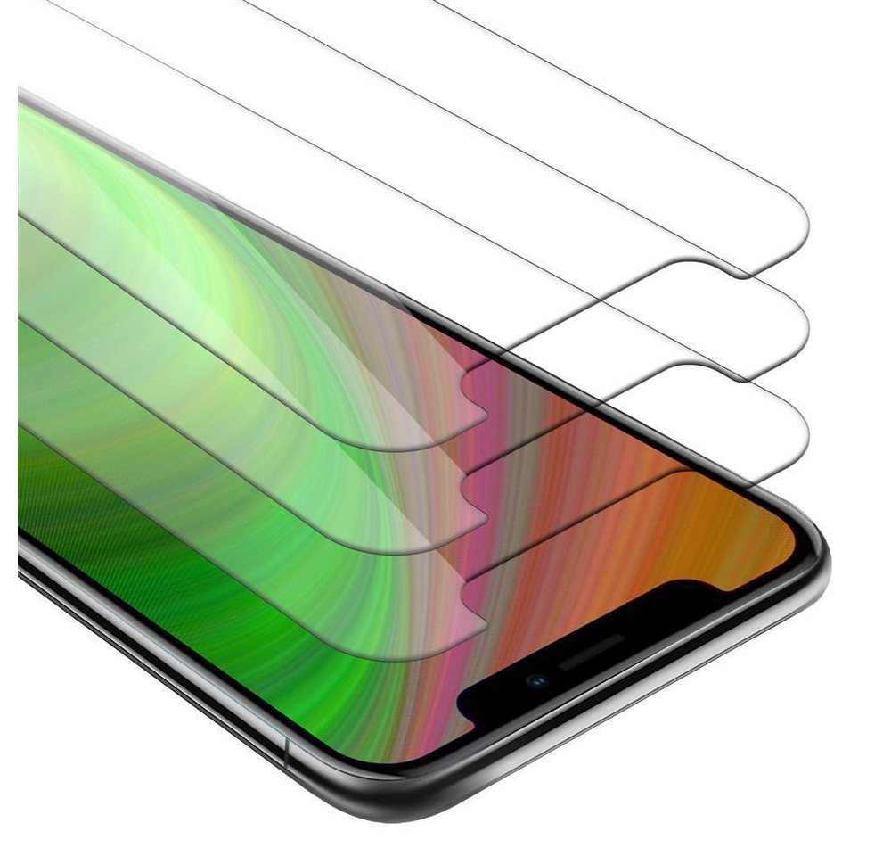 Cadorabo Schutzfolie Apple iPhone 11 PRO, (Apple iPhone 11 PRO, 3-St), 3x Schutzglas Panzer Folie (Tempered) Display-Schutzglas mit 3D Touch von Cadorabo