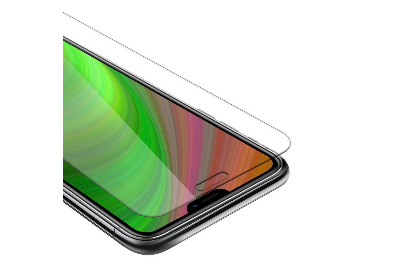 Cadorabo Schutzfolie für Apple iPhone 12 PRO MAX Schutzfolie, (1-St), Schutzfolie Panzer Folie (Tempered) Display Schutzglas 3D Touch von Cadorabo