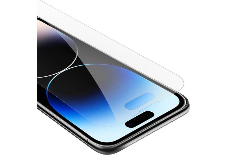 Cadorabo Schutzfolie für Apple iPhone 14 PRO MAX Schutzfolie, (1-St), Schutzfolie Panzer Folie (Tempered) Display Schutzglas 3D Touch von Cadorabo