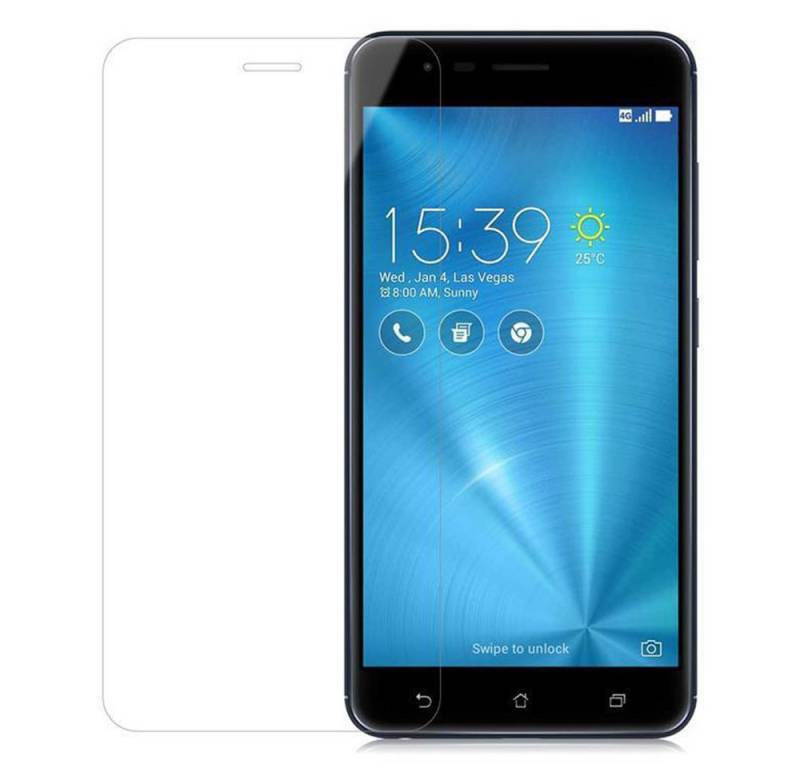 Cadorabo Schutzfolie für Asus ZenFone ZOOM S Schutzfolie, (1-St), Schutzfolie Panzer Folie (Tempered) Display Schutzglas 3D Touch von Cadorabo