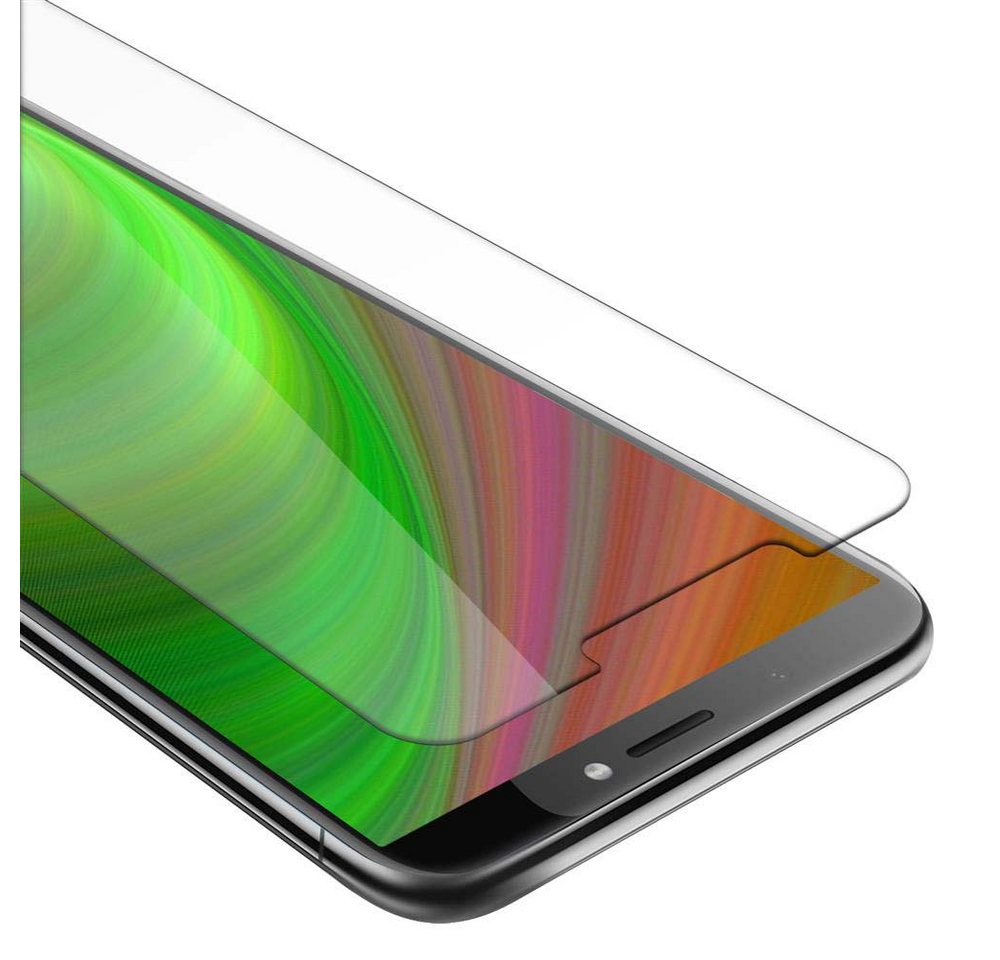 Cadorabo Schutzfolie für HTC Desire 12 PLUS Schutzfolie, (1-St), Schutzfolie Panzer Folie (Tempered) Display Schutzglas 3D Touch von Cadorabo