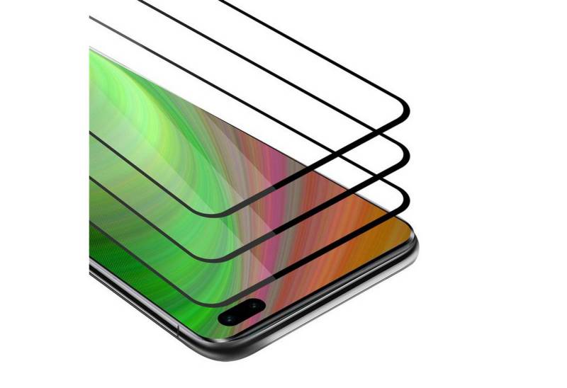 Cadorabo Schutzfolie für Honor 30 PRO Schutzfolie, (3-St), 3x Vollbild Schutzglas Panzer Folie (Tempered) Display-Schutzglas von Cadorabo