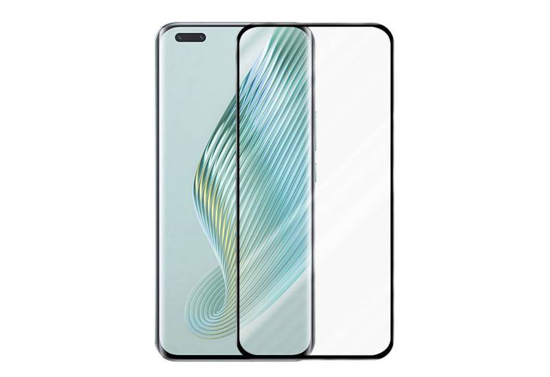 Cadorabo Schutzfolie für Honor Magic 5 Pro 3D Schutzfolie, (1-St), Schutzfolie Panzer Folie (Tempered) Display Schutzglas 3D Touch von Cadorabo