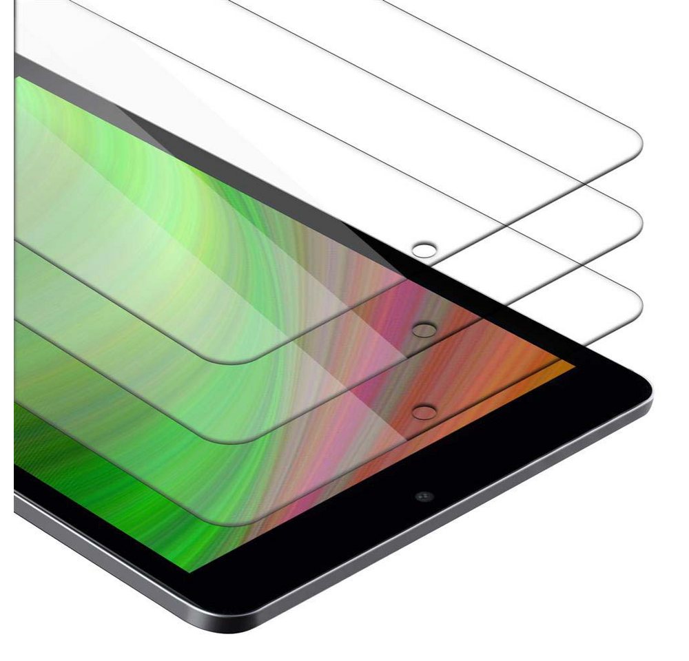 Cadorabo Schutzfolie Huawei MediaPad T3 7 (7.0 Zoll), (3-St), 3x Schutzglas Panzer Folie (Tempered) Display-Schutzglas mit 3D Touch von Cadorabo