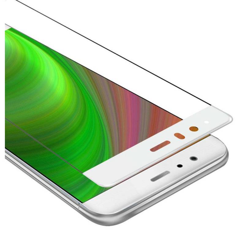 Cadorabo Schutzfolie für Huawei P9 Schutzfolie, (1-St), Vollbild Schutzglas Panzer Folie (Tempered) Display Schutzfolie von Cadorabo