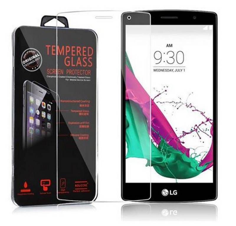 Cadorabo Schutzfolie für LG G4S Schutzfolie, (1-St), Schutzfolie Panzer Folie (Tempered) Display Schutzglas 3D Touch von Cadorabo