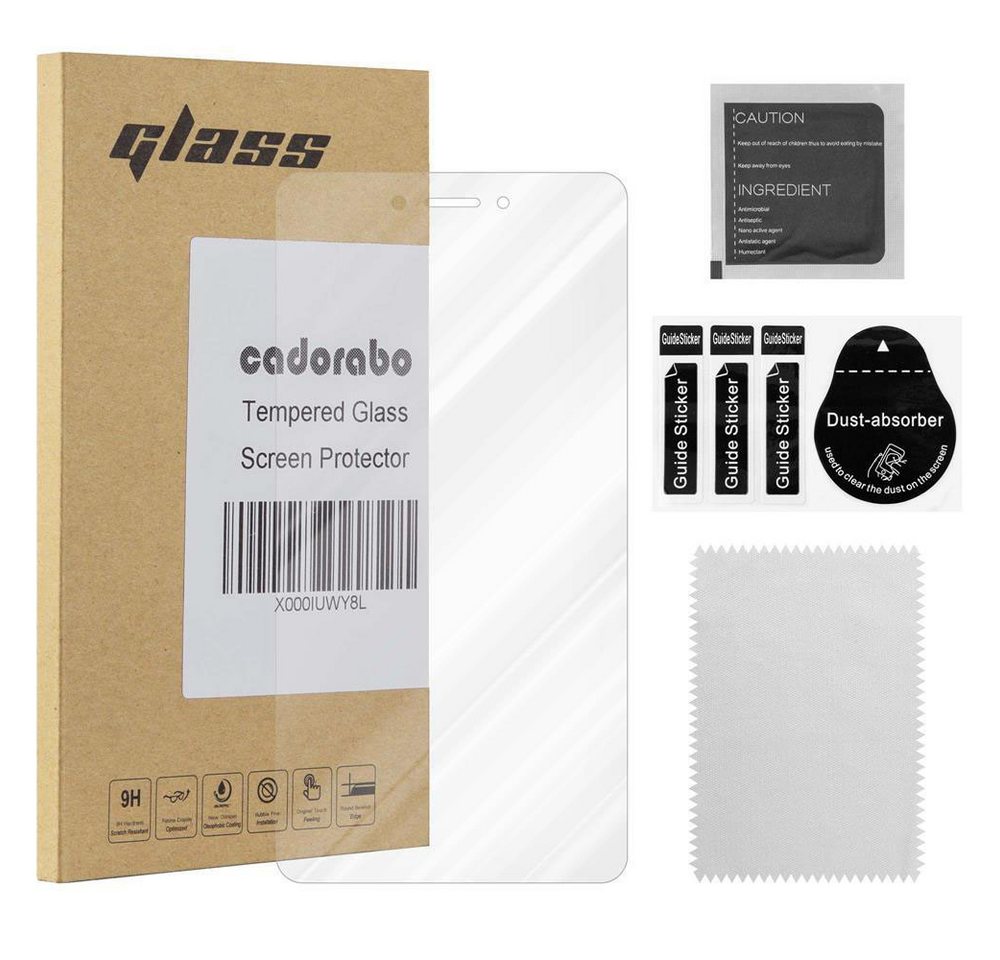 Cadorabo Schutzfolie für Lenovo K6 NOTE Schutzfolie, (1-St), Schutzfolie Panzer Folie (Tempered) Display Schutzglas 3D Touch von Cadorabo