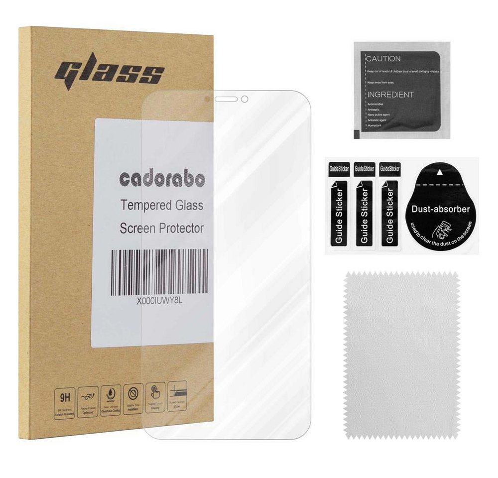 Cadorabo Schutzfolie für Lenovo Z5 Schutzfolie, (1-St), Schutzfolie Panzer Folie (Tempered) Display Schutzglas 3D Touch von Cadorabo
