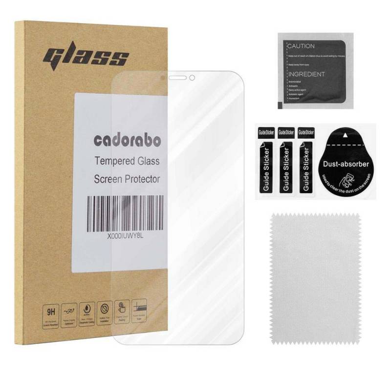 Cadorabo Schutzfolie für Lenovo Z5 Schutzfolie, (1-St), Schutzfolie Panzer Folie (Tempered) Display Schutzglas 3D Touch von Cadorabo