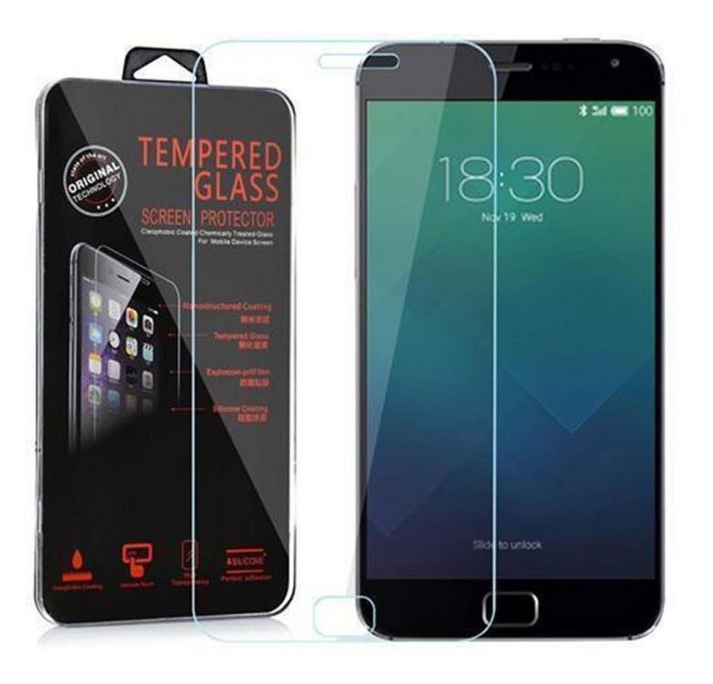 Cadorabo Schutzfolie für MEIZU MX4 PRO Schutzfolie, (1-St), Schutzfolie Panzer Folie (Tempered) Display Schutzglas 3D Touch von Cadorabo
