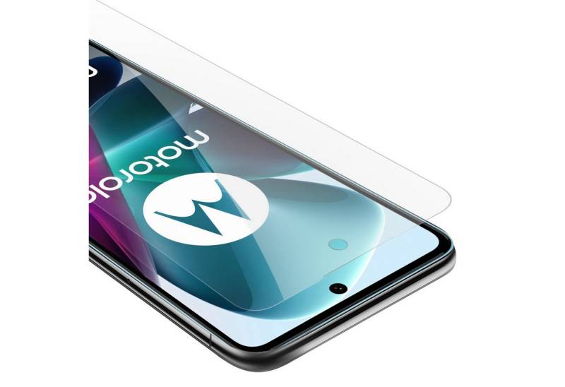 Cadorabo Schutzfolie für Motorola MOTO G200 5G Schutzfolie, (1-St), Schutzfolie Panzer Folie (Tempered) Display Schutzglas 3D Touch von Cadorabo