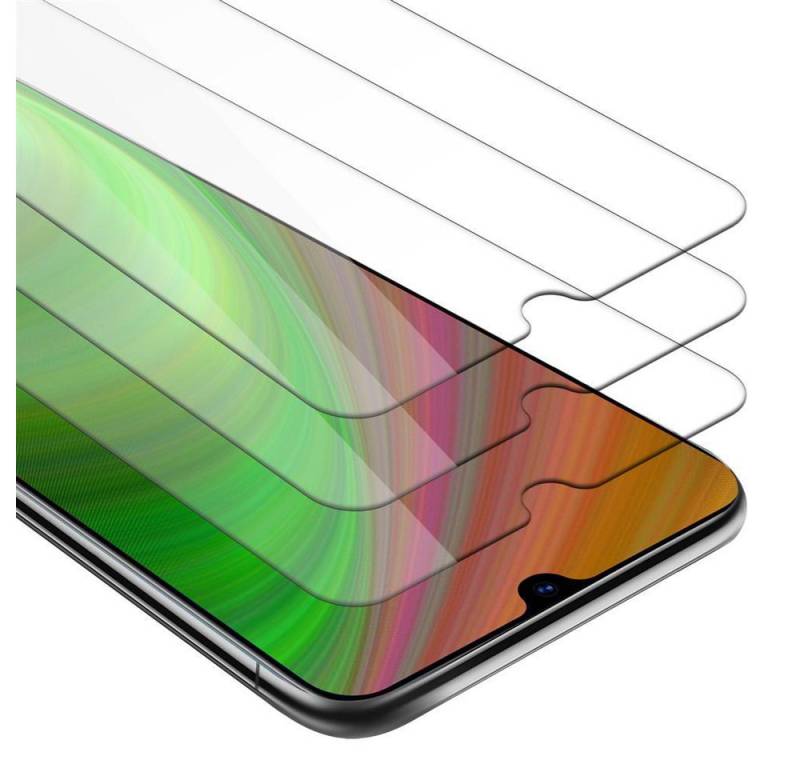 Cadorabo Schutzfolie für Samsung Galaxy A70 / A70s Schutzfolie, (3-St), 3x Schutzglas Panzer Folie (Tempered) Display Schutzfolie 3D Touch von Cadorabo
