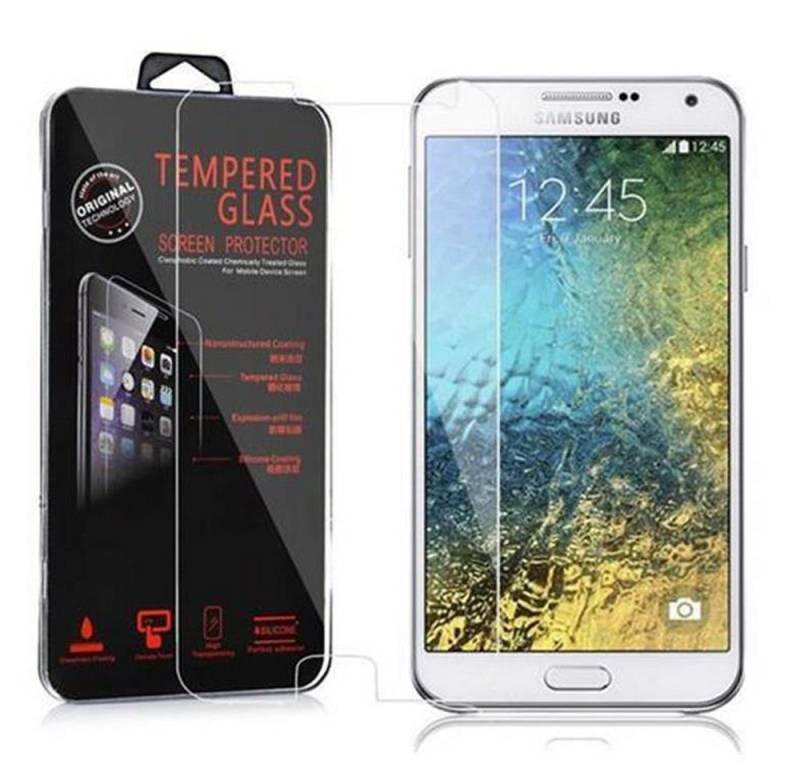 Cadorabo Schutzfolie für Samsung Galaxy E7 Schutzfolie, (1-St), Schutzfolie Panzer Folie (Tempered) Display Schutzglas 3D Touch von Cadorabo