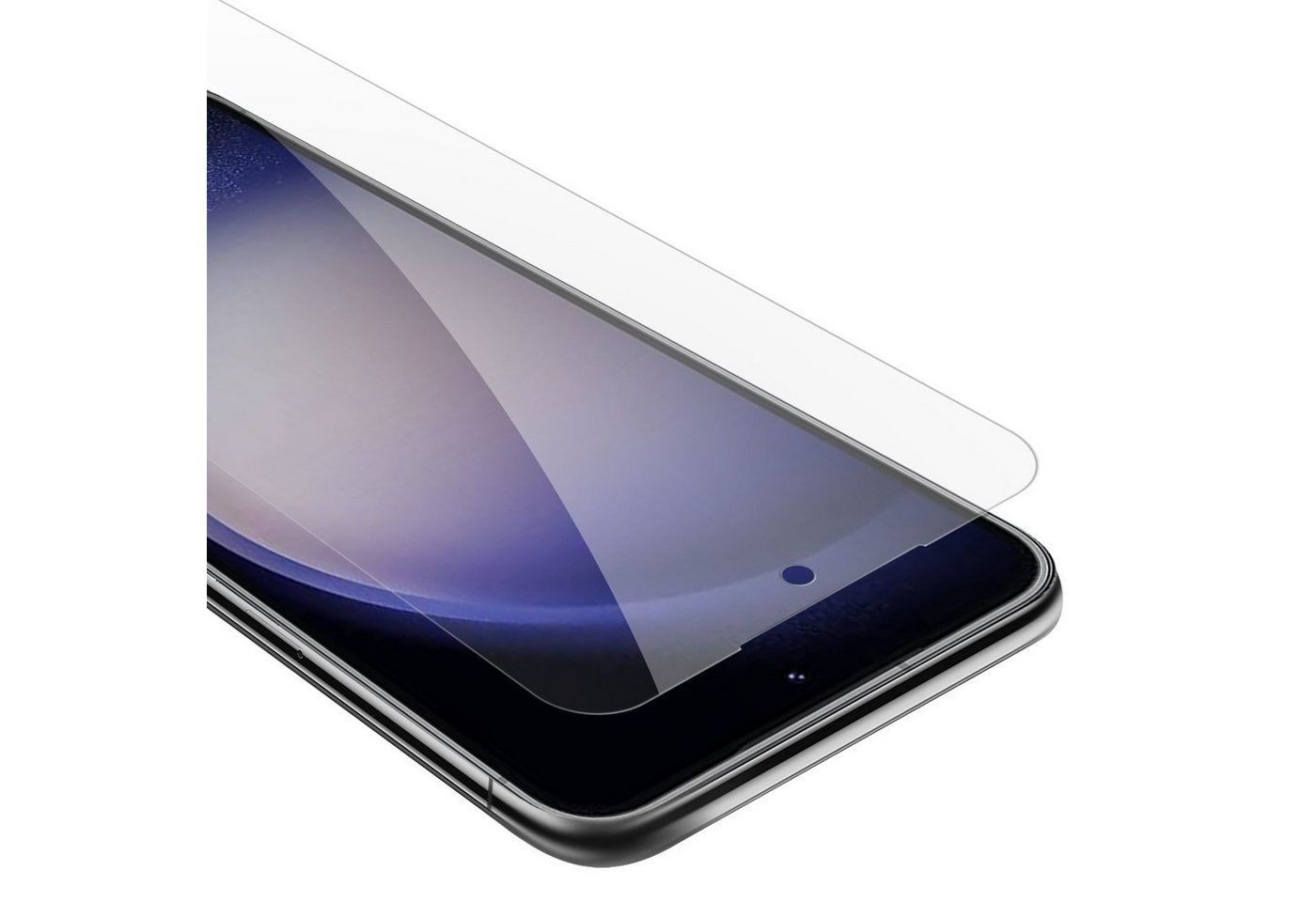 Cadorabo Schutzfolie Samsung Galaxy S23, (1-St), Schutzglas Panzer Folie (Tempered) Display-Schutzglas mit 3D Touch von Cadorabo