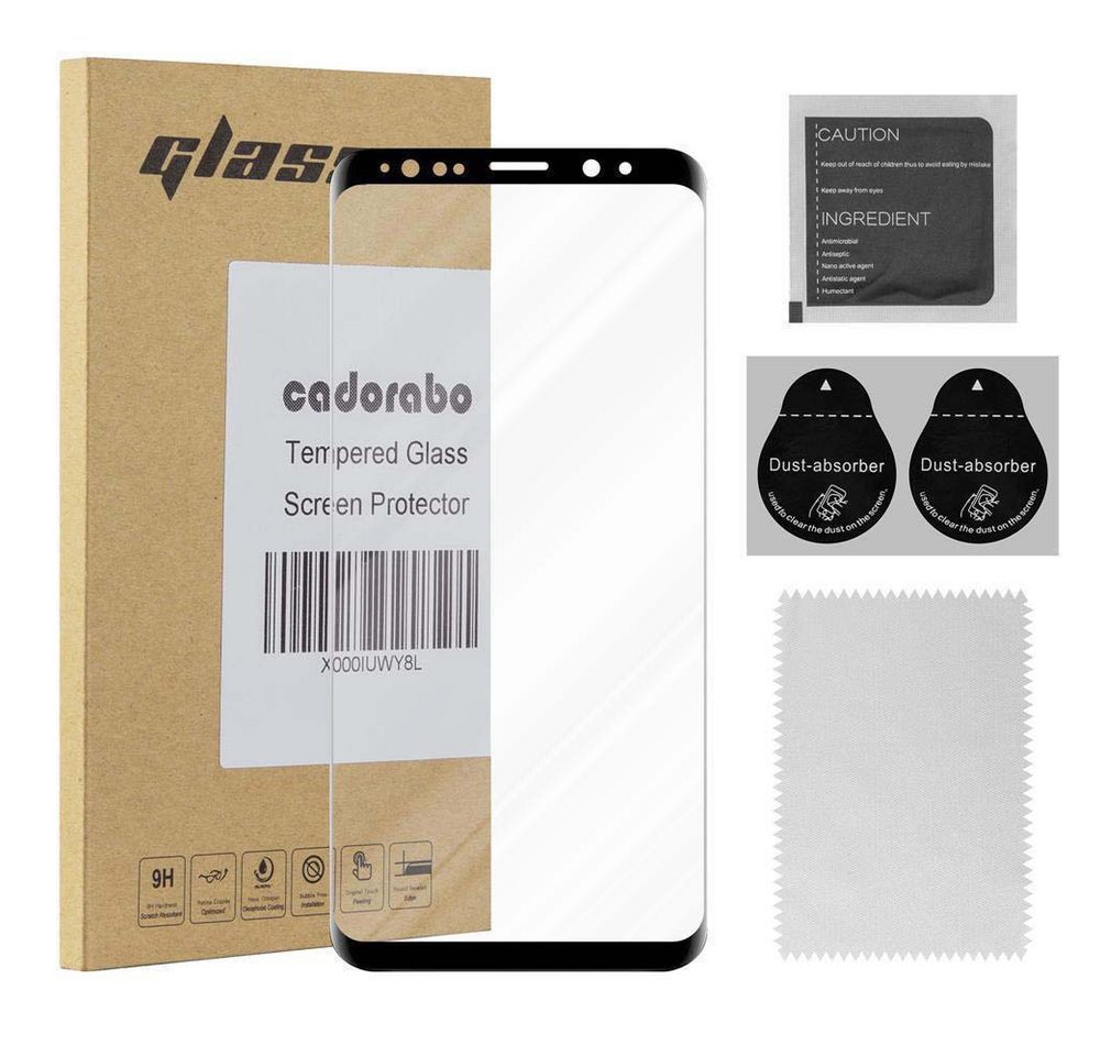 Cadorabo Schutzfolie für Samsung Galaxy S9 Schutzfolie, (1-St), Schutzglas Panzer Folie (Tempered) Display-Schutzglas mit 3D Touch von Cadorabo