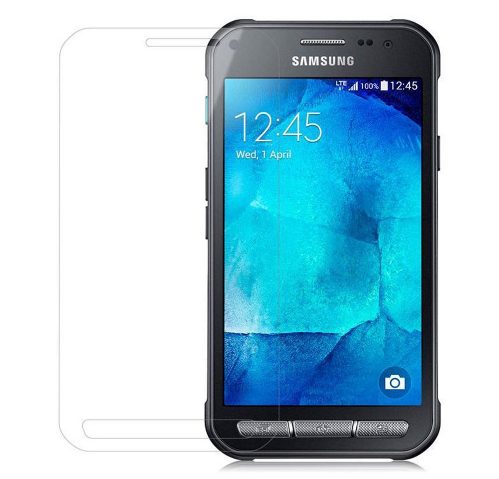 Cadorabo Schutzfolie für Samsung Galaxy XCover 3 Schutzfolie, (1-St), Schutzfolie Panzer Folie (Tempered) Display Schutzglas 3D Touch von Cadorabo