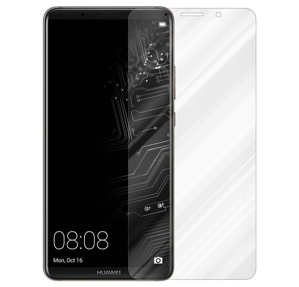 Cadorabo Schutzfolie für Huawei MATE 10 PRO Schutzfolie, Schutzglas Panzer Folie (Tempered) Display-Schutzfolie mit 3D Touch von Cadorabo