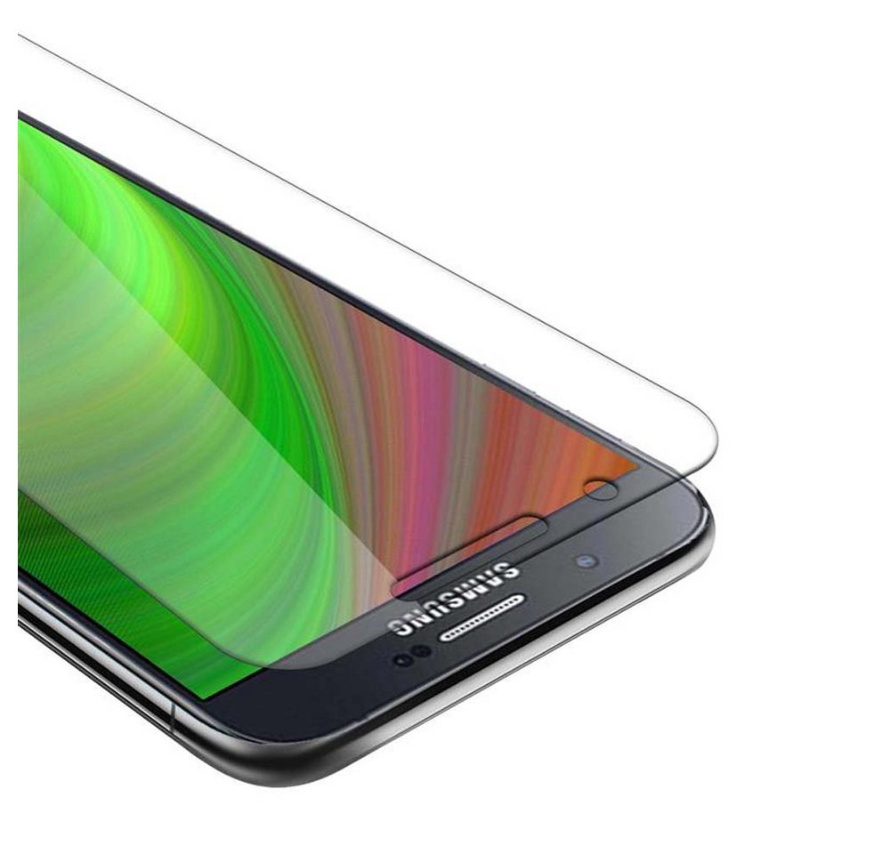 Cadorabo Schutzfolie Tempered Retail Packaging, (Samsung Galaxy A8 2015), Schutzglas Panzer Folie (Tempered) Display-Schutzglas mit 3D Touch von Cadorabo