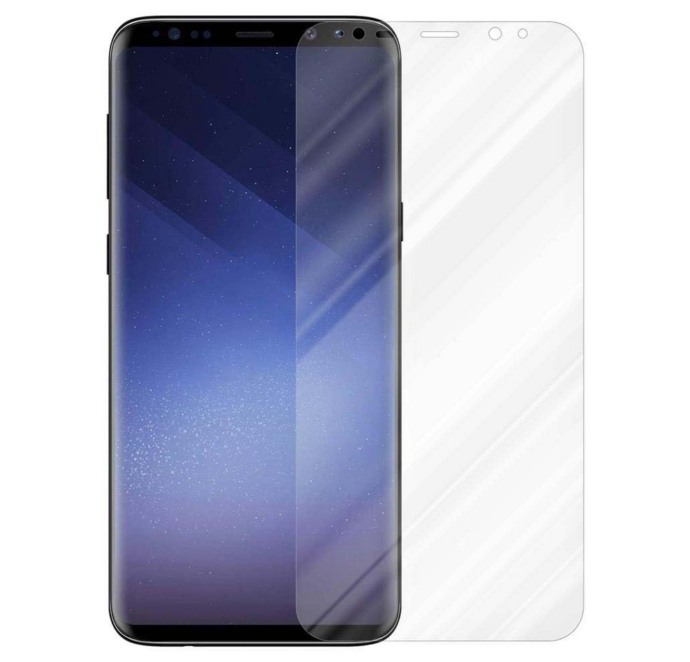 Cadorabo Schutzfolie Tempered Retail Packaging, (Samsung Galaxy S9), Schutzglas Panzer Folie (Tempered) Display-Schutzglas mit 3D Touch von Cadorabo