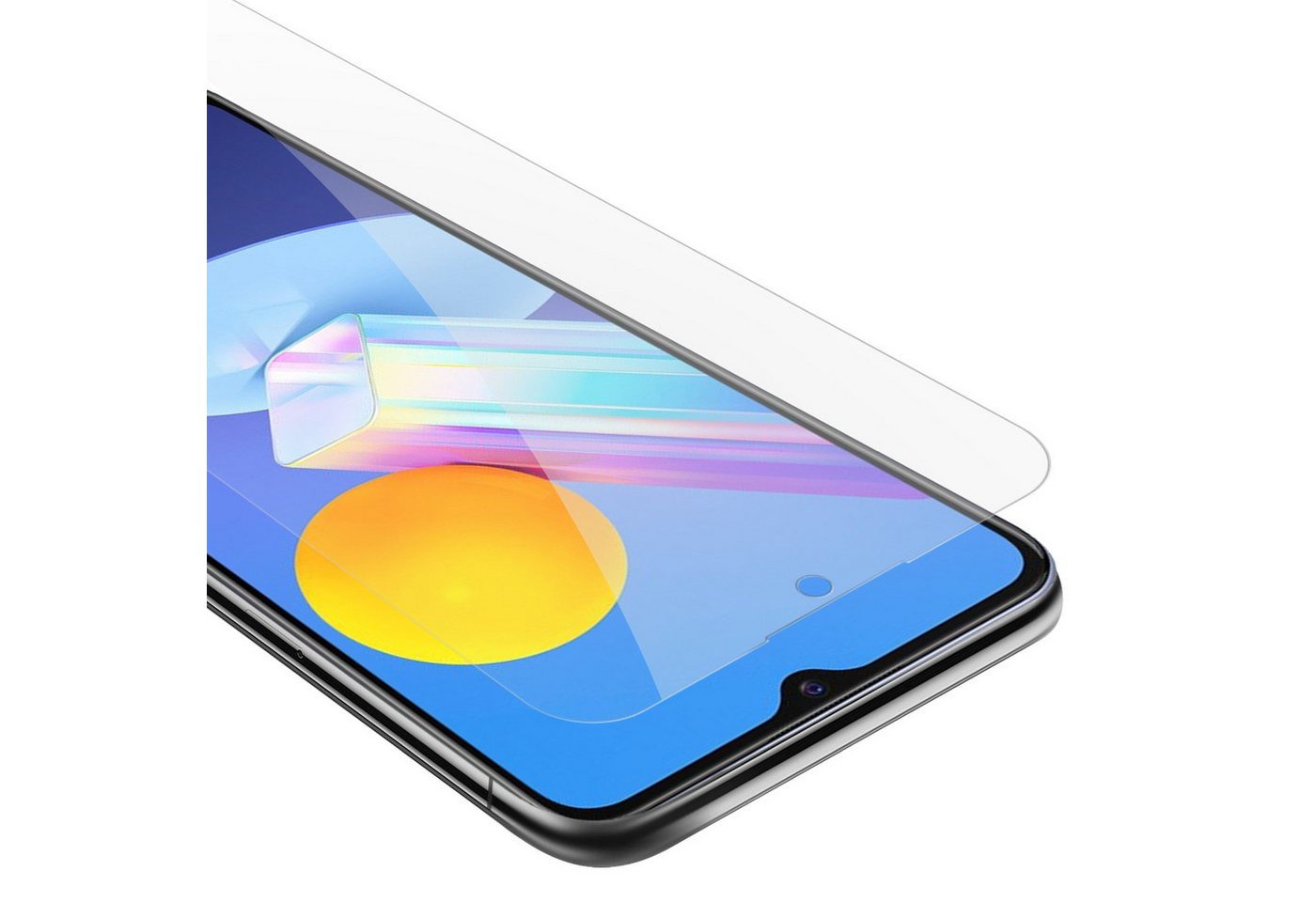 Cadorabo Schutzfolie für Vivo Y52 5G / Y72 5G Schutzfolie, (1-St), Schutzfolie Panzer Folie (Tempered) Display Schutzglas 3D Touch von Cadorabo