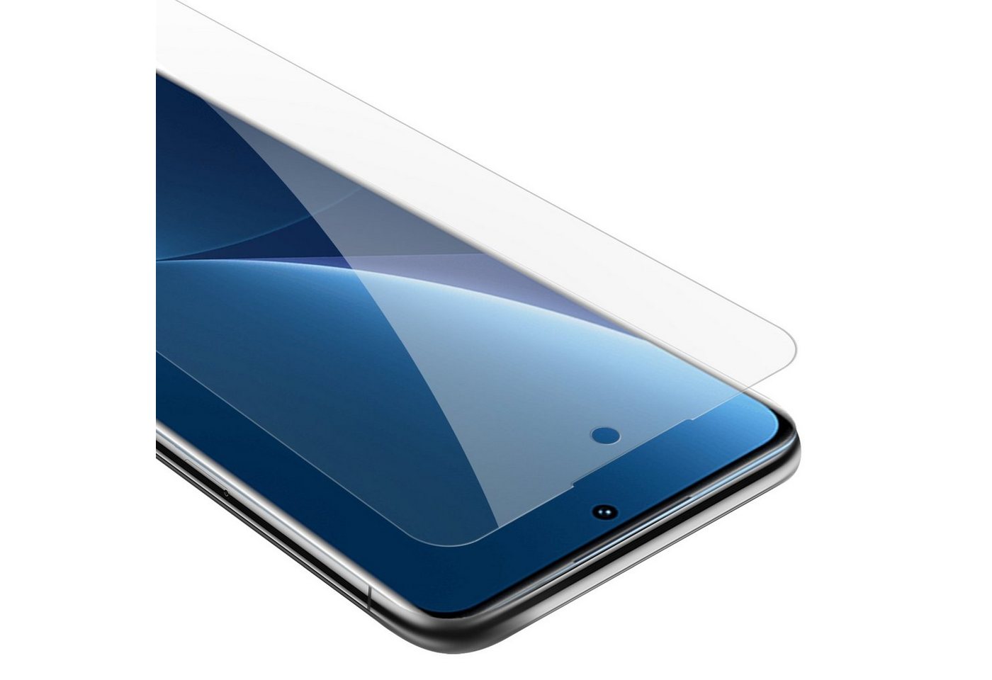 Cadorabo Schutzfolie Xiaomi 12 PRO, (1-St), Schutzglas Panzer Folie (Tempered) Display-Schutzglas mit 3D Touch von Cadorabo