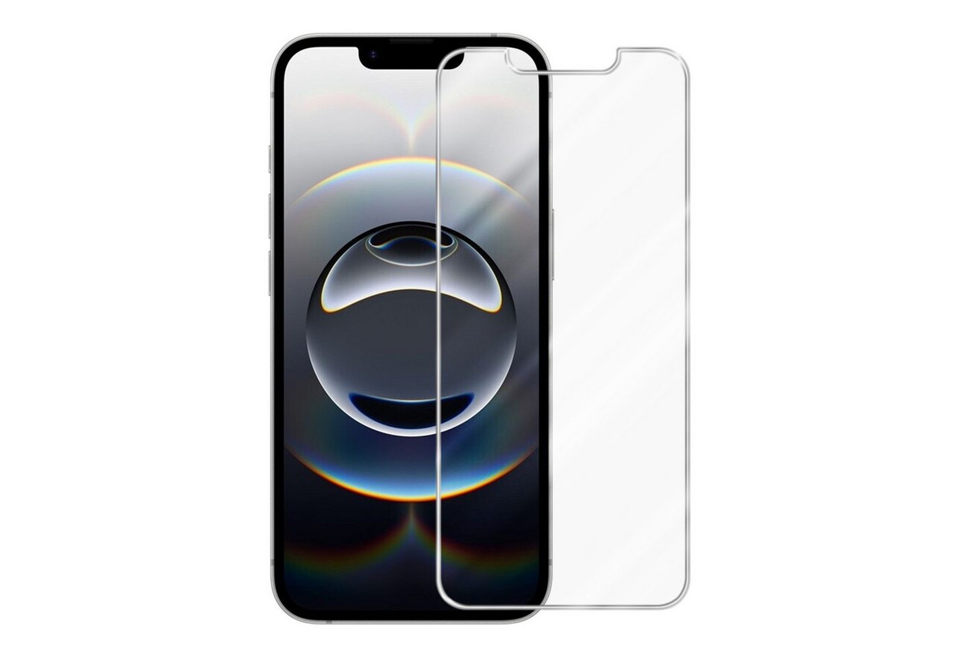 Cadorabo Schutzfolie für Apple iPhone SE4 Schutzfolie, (1-St), Schutzfolie Panzer Folie Displayschutz Schutzglas HD Tempered Glas von Cadorabo