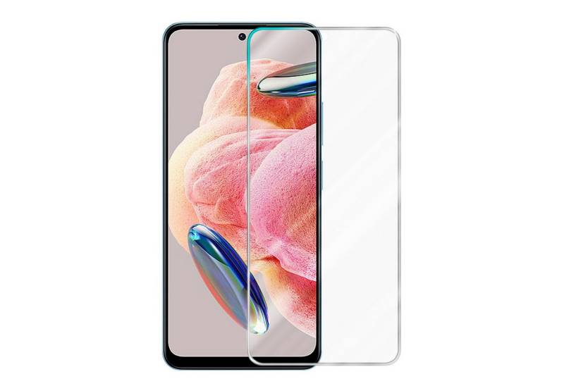Cadorabo Schutzfolie für Redmi Note 12 4G Schutzfolie, (3-St), 3x Schutzglas Panzer Folie (Tempered) Display Schutzfolie 3D Touch von Cadorabo