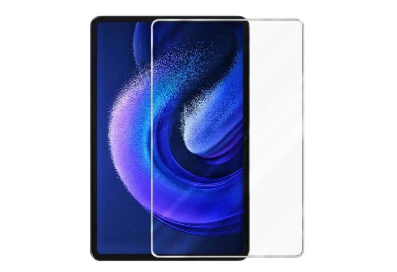 Cadorabo Schutzfolie für Xiaomi Pad 6 Pro Schutzfolie, (1-St), Schutzfolie Panzer Folie (Tempered) Display Schutzglas 3D Touch von Cadorabo