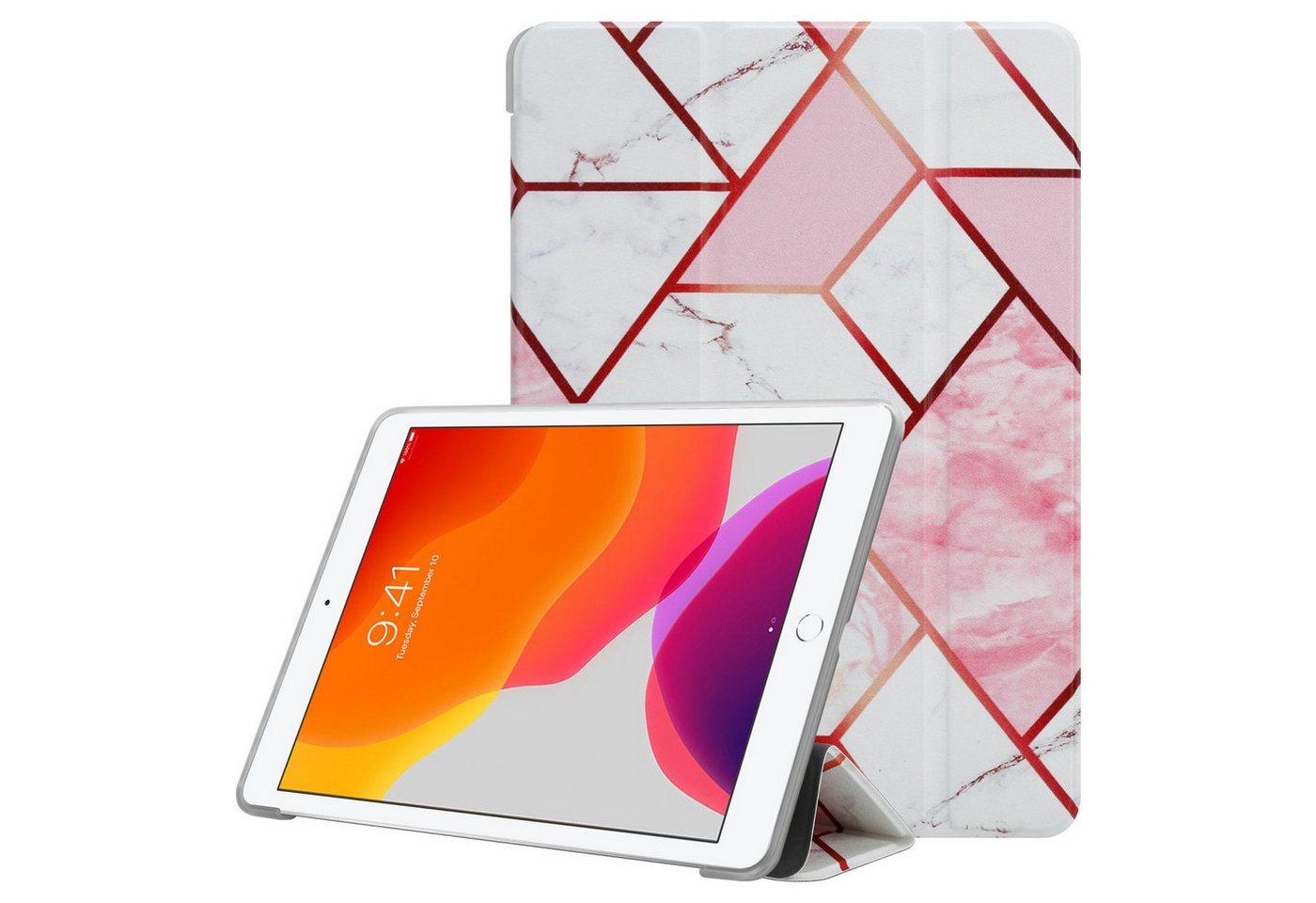 Cadorabo Tablet-Hülle für iPad PRO (10.5 Zoll) Hülle Apple iPad PRO (10.5 Zoll), Tablethülle - Dünne Schutzhülle aus TPU Silikon mit Standfunktion von Cadorabo