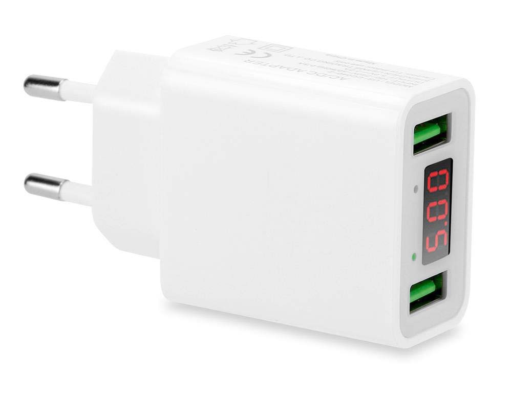 Cadorabo USB-Adapter, 2-Port USB Netzteil - Ladegerät - Ladeadapter - Ladestecker Cadorabo USB-Adapter, 2-Port USB Netzteil - Ladegerät - Ladeadapter - Ladestecker von Cadorabo