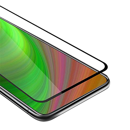 Cadorabo Vollbild Panzer Folie kompatibel mit Honor 9X LITE - Schutzfolie in TRANSPARENT mit SCHWARZ - Gehärtetes (Tempered) Display-Schutzglas in 9H Härte mit 3D Touch von Cadorabo