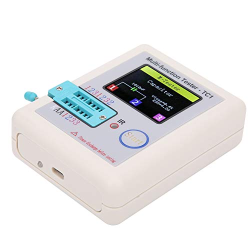 Transistortester LCR-TC1 Transistortester Einfache Bedienung Hochpräzise NPN-Transistoren für PNP-Transistoren Transistortester LCR-TC1 Transistortester Einfache Bedienung Hochpräzise NPN-Transistoren für PNP-Transistoren von Caiqinlen