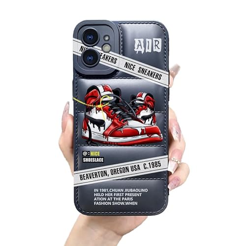 Ins Hot Schutzhülle für iPhone 11 6,1 Zoll, Motiv: Straßen-Sneaker, für Jungen, ästhetische Grafik, weiches Silikon, Gummi, stoßfest, Fallschutz Ins Hot Schutzhülle für iPhone 11 6,1 Zoll, Motiv: Straßen-Sneaker, für Jungen, ästhetische Grafik, weiches Silikon, Gummi, stoßfest, Fallschutz von Cairiocoin