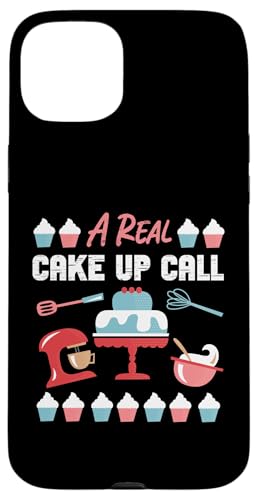 Cake Up Call Backdesign für Bäckerei Hülle für iPhone 15 Plus von Cake Bakery And Cake Decorator Baking Designs