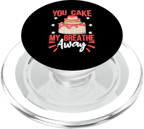 Du raubst mir den Atem PopSockets PopGrip für MagSafe Du raubst mir den Atem PopSockets PopGrip für MagSafe von Cake Bakery And Cake Decorator Baking Designs