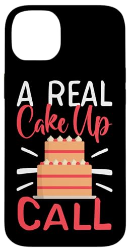 Ein echter Cake Up Call Hülle für iPhone 14 Plus Ein echter Cake Up Call Hülle für iPhone 14 Plus von Cake Bakery And Cake Decorator Baking Designs