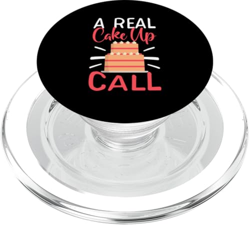 Ein echter Cake Up Call PopSockets PopGrip für MagSafe Ein echter Cake Up Call PopSockets PopGrip für MagSafe von Cake Bakery And Cake Decorator Baking Designs