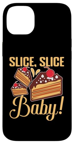 Schneiden, Scheiben, Baby! Kuchen-Design Hülle für iPhone 14 Plus von Cake Bakery And Cake Decorator Baking Designs