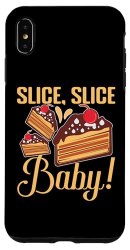 Schneiden, Scheiben, Baby! Kuchen-Design Hülle für iPhone XS Max Schneiden, Scheiben, Baby! Kuchen-Design Hülle für iPhone XS Max von Cake Bakery And Cake Decorator Baking Designs