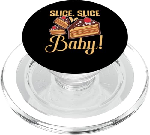 Schneiden, Scheiben, Baby! Kuchen-Design PopSockets PopGrip für MagSafe Schneiden, Scheiben, Baby! Kuchen-Design PopSockets PopGrip für MagSafe von Cake Bakery And Cake Decorator Baking Designs