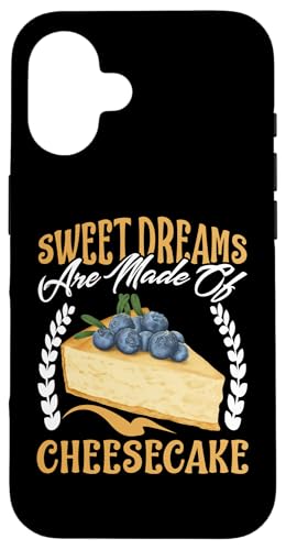 Süße Träume bestehen aus Käsekuchen Hülle für iPhone 16 Süße Träume bestehen aus Käsekuchen Hülle für iPhone 16 von Cake Bakery And Cake Decorator Baking Designs