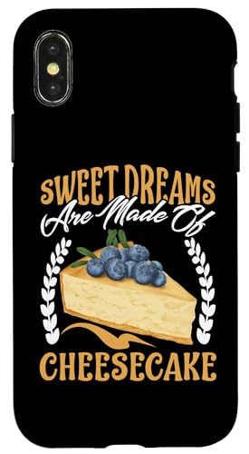 Süße Träume bestehen aus Käsekuchen Hülle für iPhone X/XS Süße Träume bestehen aus Käsekuchen Hülle für iPhone X/XS von Cake Bakery And Cake Decorator Baking Designs