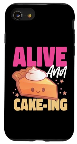 Süßer Kawaii-Kuchen von Alive And Cake-ing Hülle für iPhone SE (2020) / 7 / 8 von Cake Bakery And Cake Decorator Baking Designs