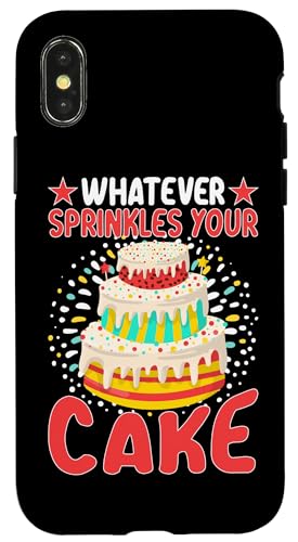 Was auch immer Ihren Kuchen bestreut Hülle für iPhone X/XS Was auch immer Ihren Kuchen bestreut Hülle für iPhone X/XS von Cake Bakery And Cake Decorator Baking Designs