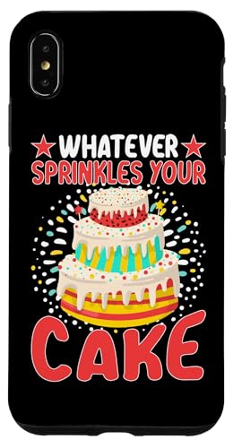 Was auch immer Ihren Kuchen bestreut Hülle für iPhone XS Max von Cake Bakery And Cake Decorator Baking Designs