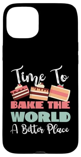 Zeit, die Welt zu einem besseren Ort zu machen Hülle für iPhone 15 Plus Zeit, die Welt zu einem besseren Ort zu machen Hülle für iPhone 15 Plus von Cake Bakery And Cake Decorator Baking Designs