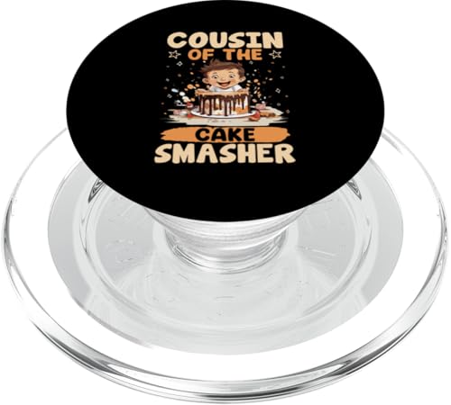Cake Smash: Cousin des Cake Smasher PopSockets PopGrip für MagSafe von Cake Smash Family Designs For Smash Cake