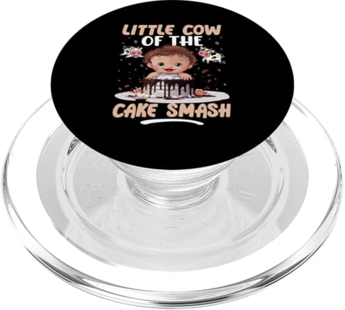 Cake Smash: Die kleine Kuh des Kuchens zerschlagen PopSockets PopGrip für MagSafe Cake Smash: Die kleine Kuh des Kuchens zerschlagen PopSockets PopGrip für MagSafe von Cake Smash Family Designs For Smash Cake