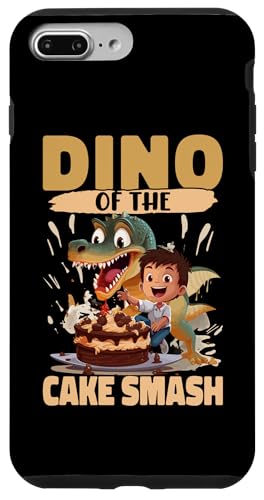Cake Smash: Dino des Cake Smash Hülle für iPhone 7 Plus/8 Plus Cake Smash: Dino des Cake Smash Hülle für iPhone 7 Plus/8 Plus von Cake Smash Family Designs For Smash Cake
