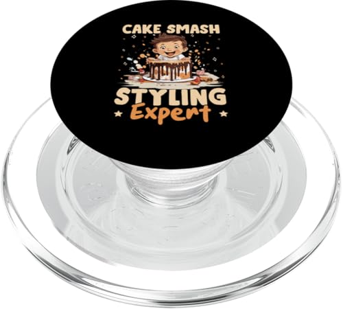 Cake Smash: Experte für Cake Smash Styling PopSockets PopGrip für MagSafe Cake Smash: Experte für Cake Smash Styling PopSockets PopGrip für MagSafe von Cake Smash Family Designs For Smash Cake